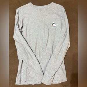 Youth Vineyard Vines long sleeve Happy Holidays tee size XL